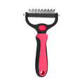 Professional Pet Deshedding & Dematting Brush for Dogs & Cats