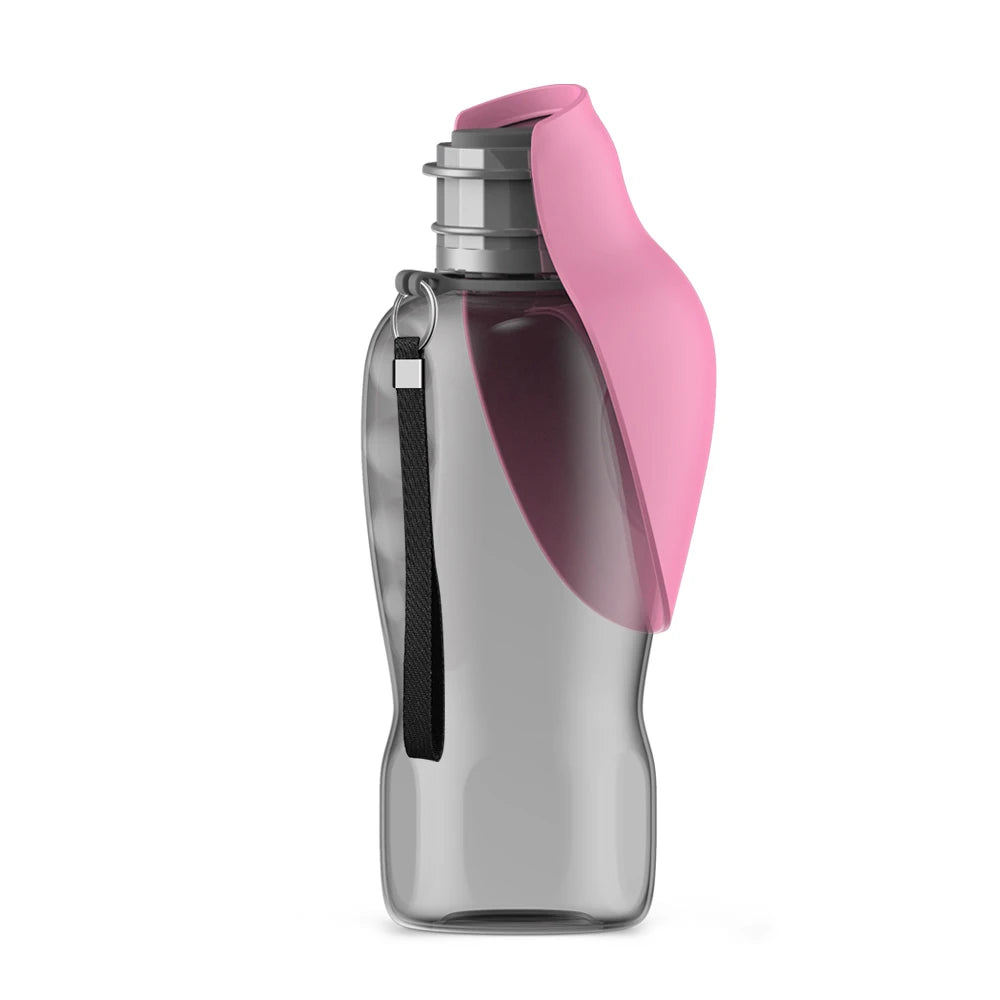 Portable 800ML Dog Water Bottle for Travel & Walks