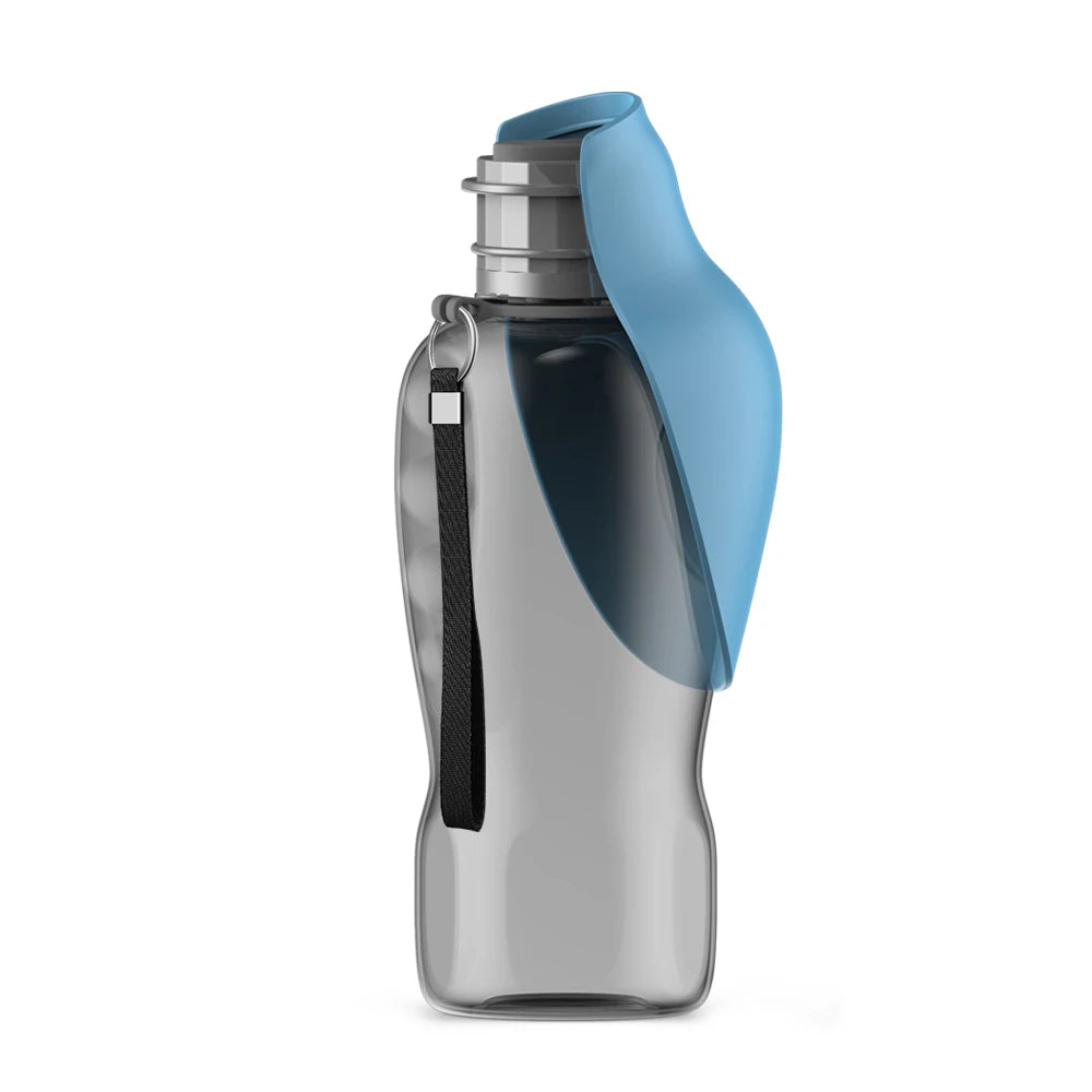 Portable 800ML Dog Water Bottle for Travel & Walks