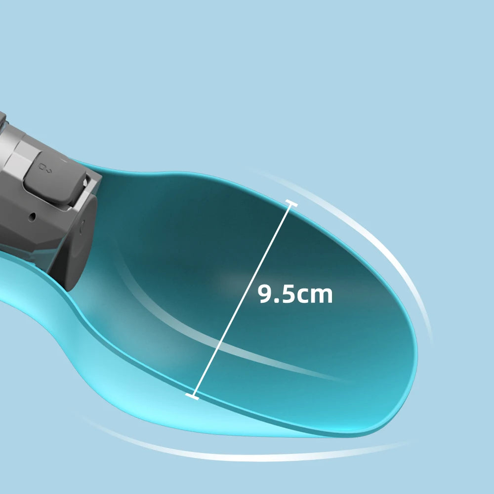 Portable 800ML Dog Water Bottle for Travel & Walks